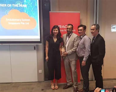 Oracle ERP Cloud Partner of the Year Award - Singapore 2018 