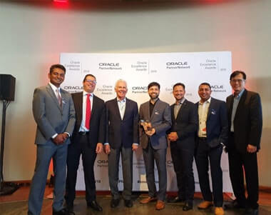 Oracle Global Partner of the Year Award HCM Cloud 2019 